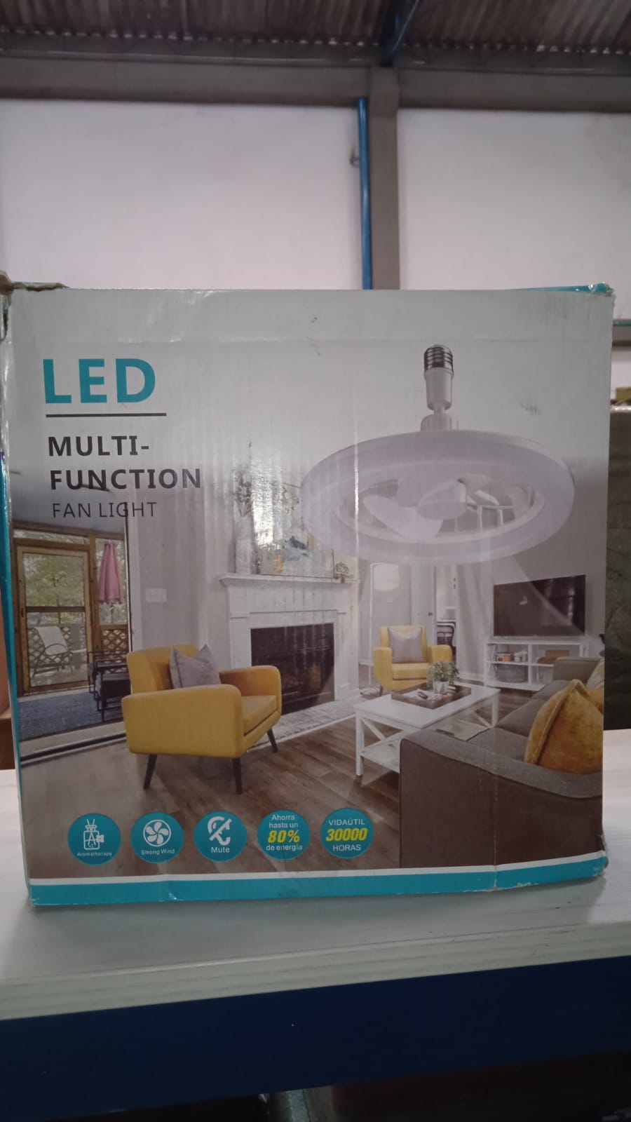 Miniatura 1 de Lámpara ventilador